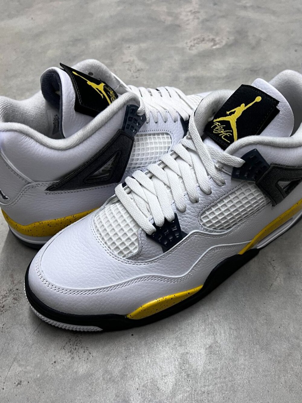 Nike Air Jordan 4 Retro Tour Yellow Rare Air Men's IO2463 102 - New